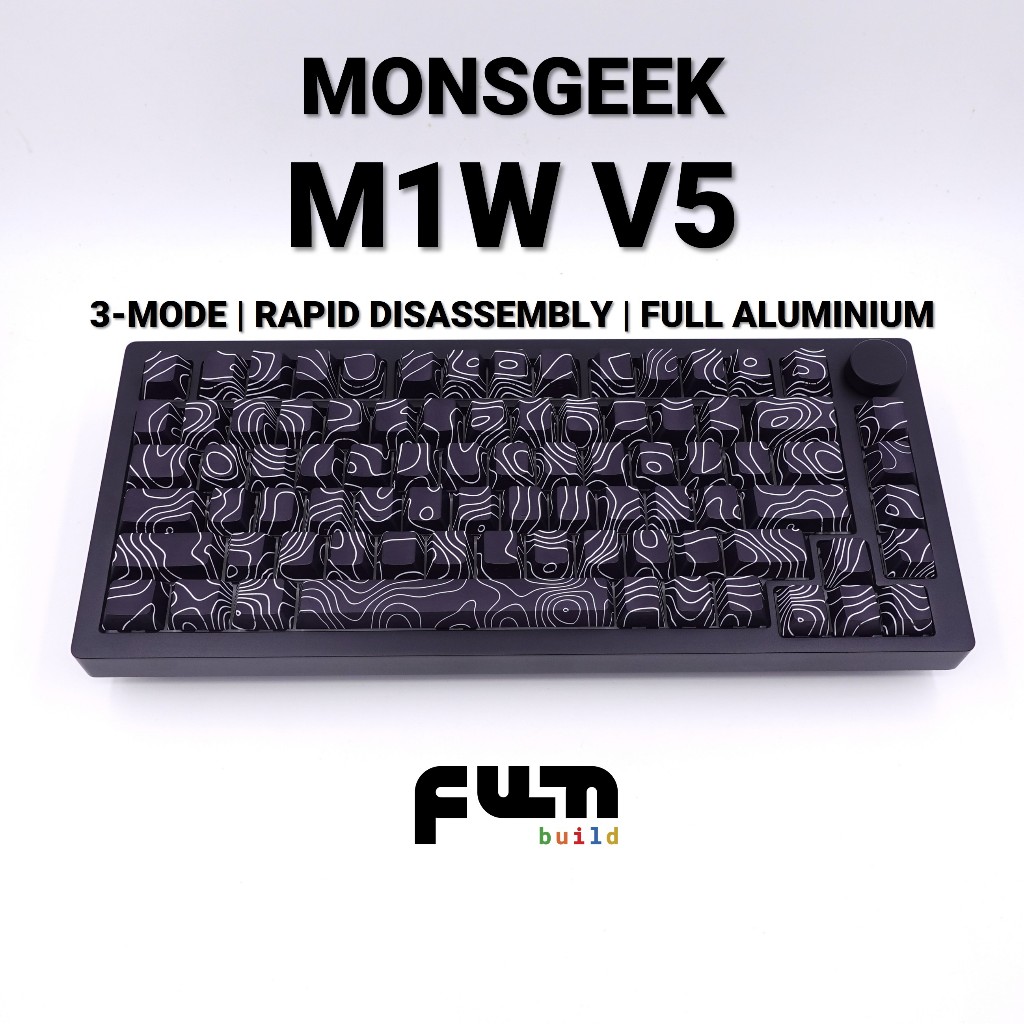 MONSGEEK M1W V5 / M1 V5 Full Aluminum Mechanical Keyboard | Shopee ...