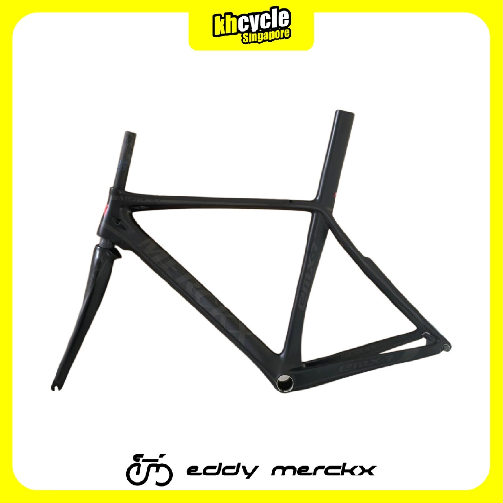EDDY MERCKX Frame Carbon EMX-7 with Fork intsp-intbb Black Edition ...