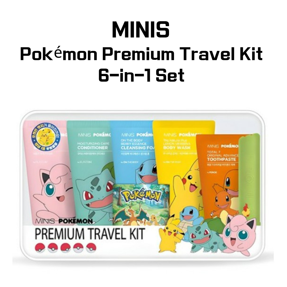 MINIS Pokémon Premium Travel Kit 6-in-1 Set | Official Character ...