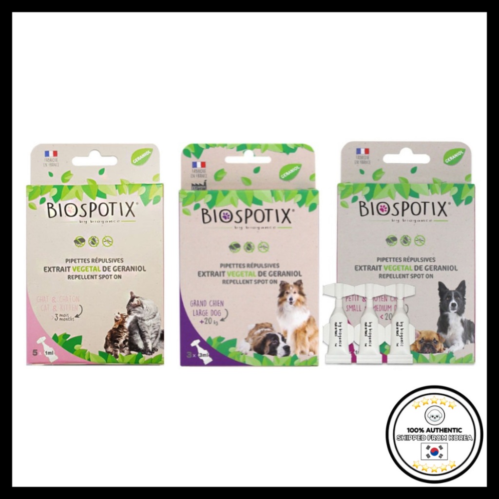Picture Idea: 514 Biospotix Natural Flea Tick Repellent Spot On