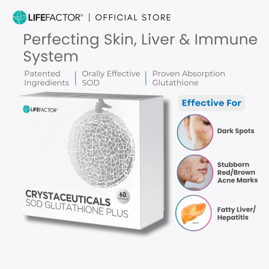 sod and glutathione Enhancing the skin's natural antioxidant enzyme system by the  supplementation or Upregulation of Superoxide Dismutase, Catalase,  Glutathione Peroxidase - glisodin sod
