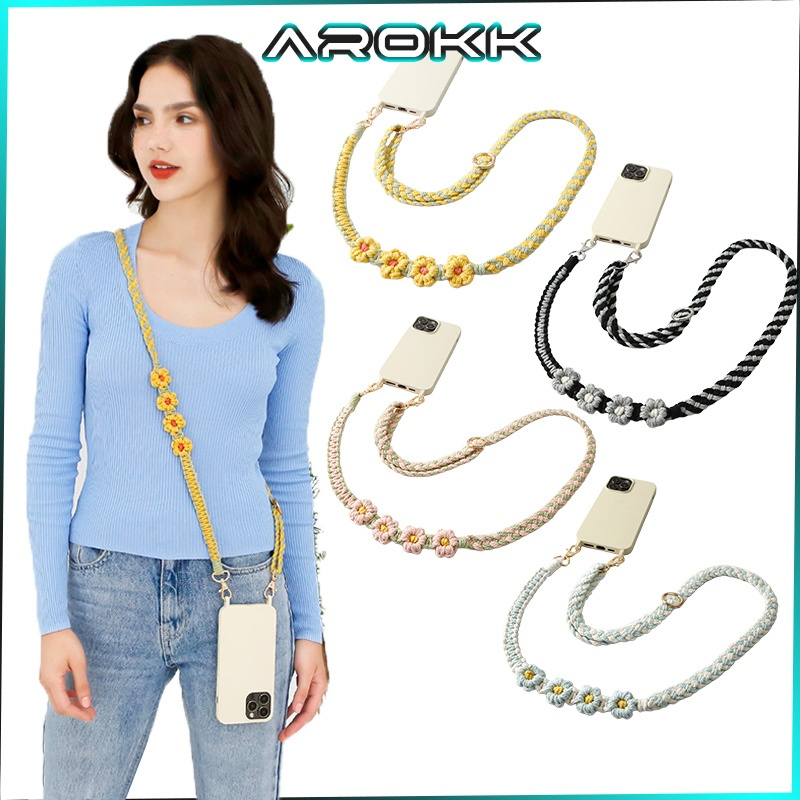 SG丨120cm Anti-lost Neck Cord Phone Rope Strap Phone Safety Tether ...