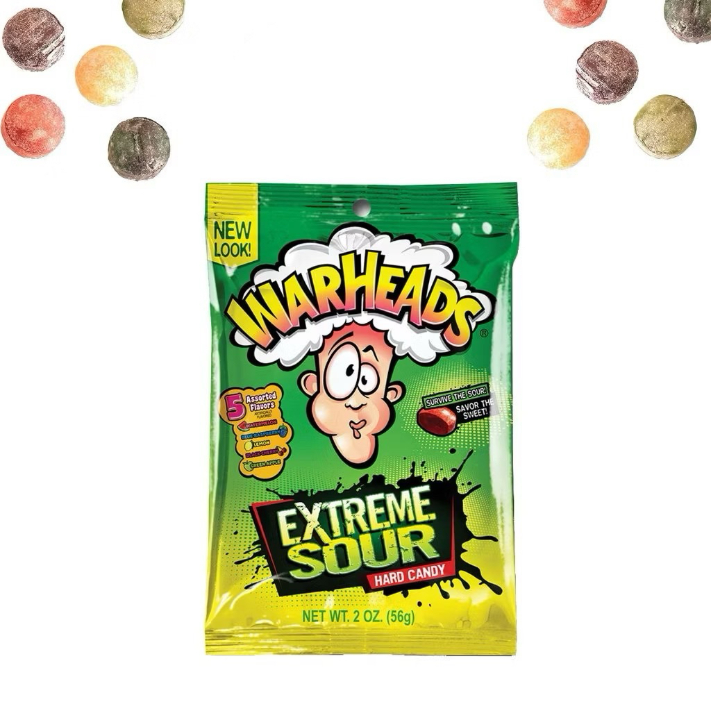 Warheads Extreme Sour Hard Candy (56g) | Shopee Singapore