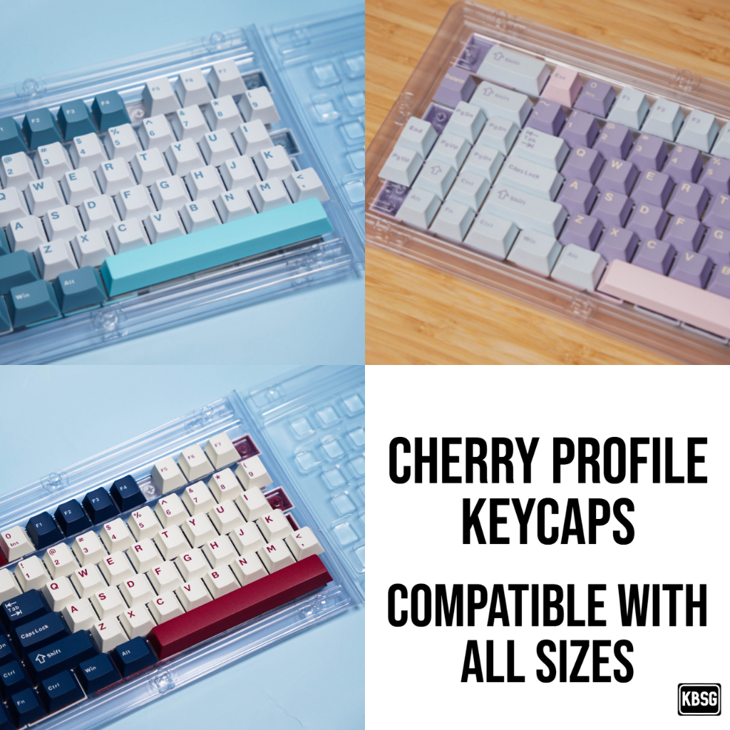 Cherry Profile Keycaps $15 for Mechanical Keyboard FITS ALL SIZE, PBT ...