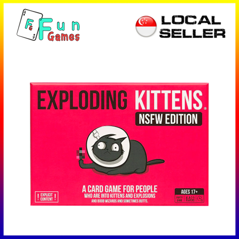 [SG STOCK] Exploding Kittens NSFW Edition | Shopee Singapore