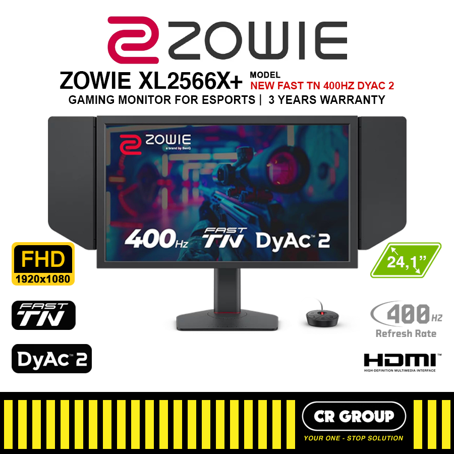 ZOWIE XL2566X+ New Fast TN 400Hz DyAc 2 Gaming Monitor for Esports ...