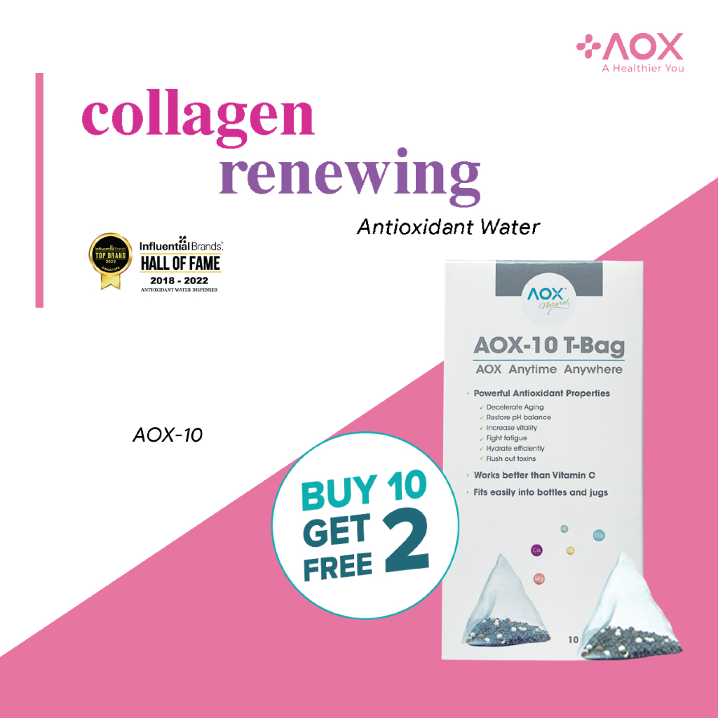 AOX-10 Antioxidants T-Bag (1-year supply) | Shopee Singapore