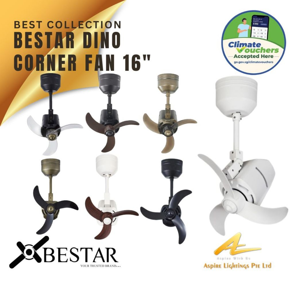 Corner Fan Ceiling Fan Bestar Dino 16