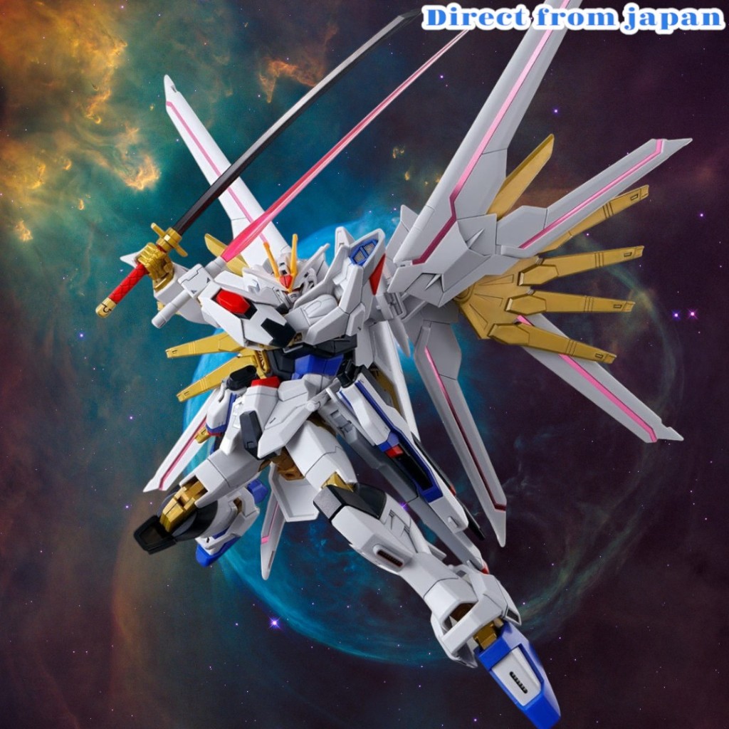 BANDAI SPIRITS MGEX Mobile Suit Gundam Seed Destiny Strike Freedom Gundam Échelle 1/100 Modèle en plastique à code couleur
