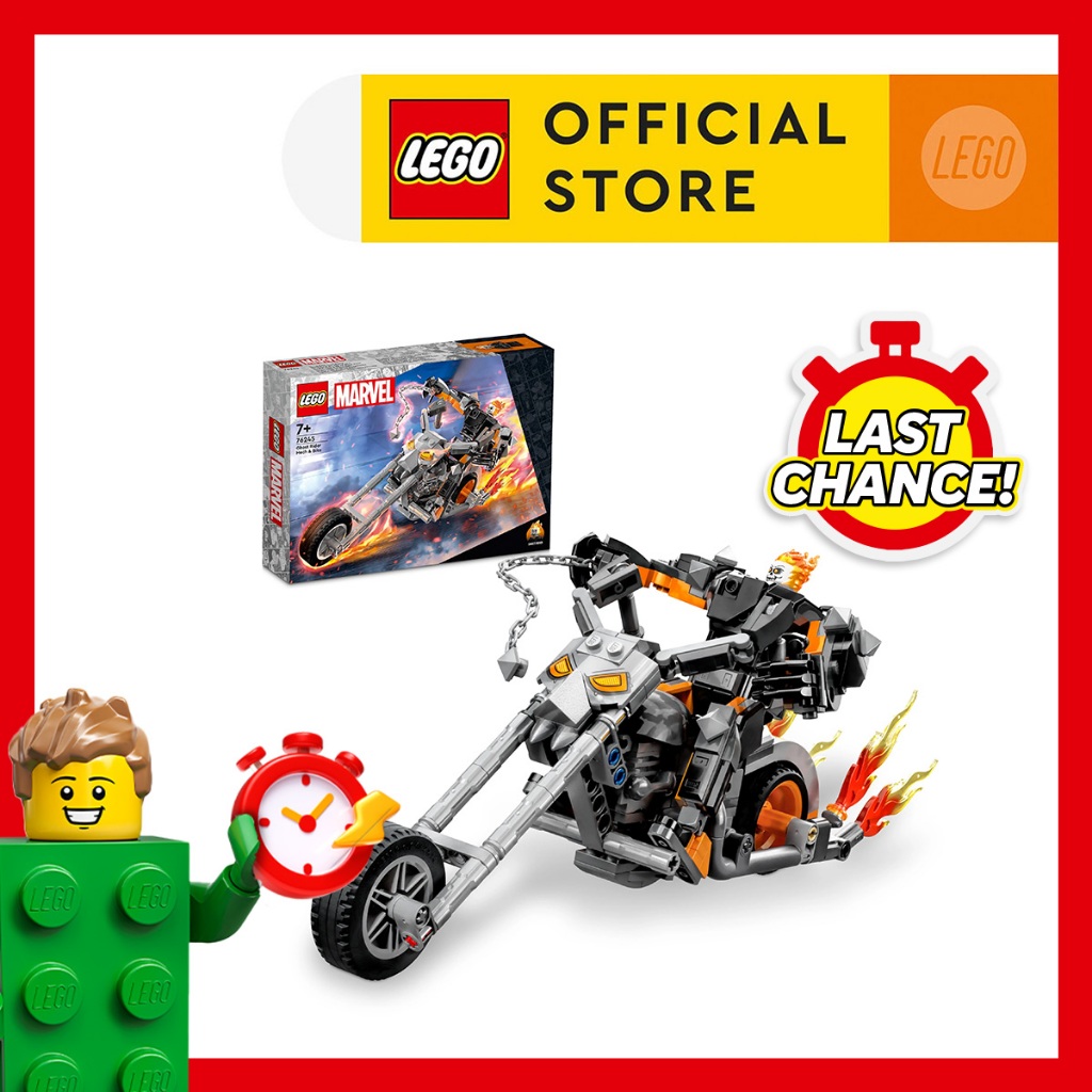 LEGO Super Heroes 76245 Ghost Rider Mech Bike Building Toys (264