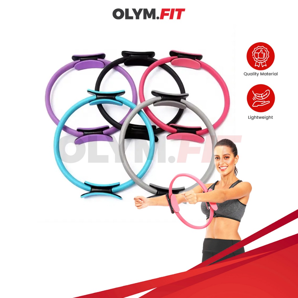 Pilates Set Pilates Ring Fitness Magic Circle 15 Inch Pilates Exercise Resistance Full Body Toning Thighs Rings For Women Yoya Body Sculpting Strengthening Abs Legs 625 0 Workout Set