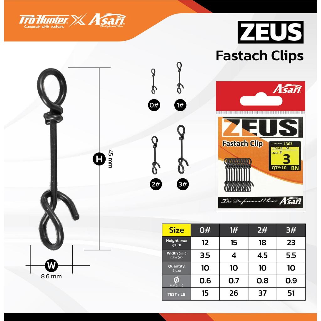 Prohunter X Asari ZEUS Fastach Clips | Shopee Singapore