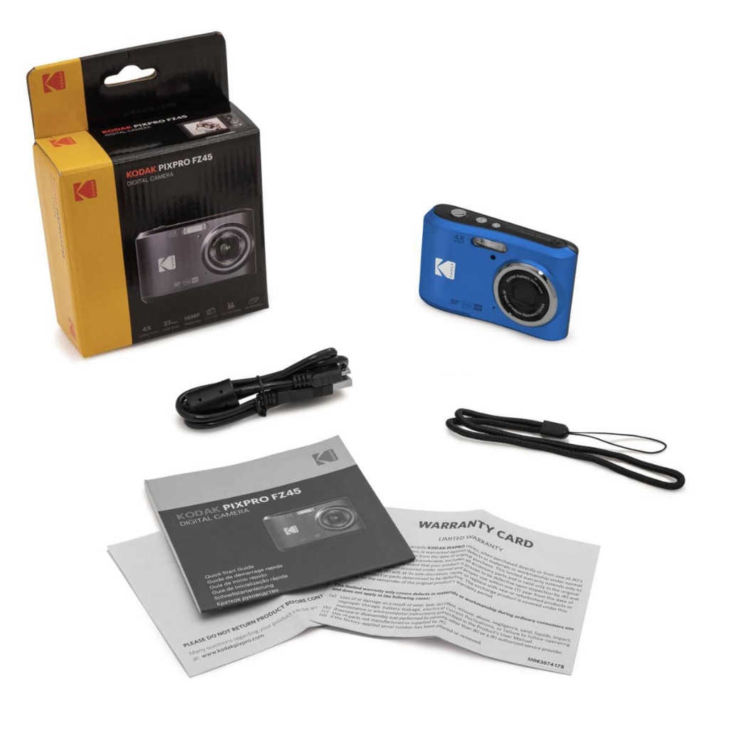 Kodak PIXPRO FZ45 Compact Digital Camera Point & Shoot | 5 Colors