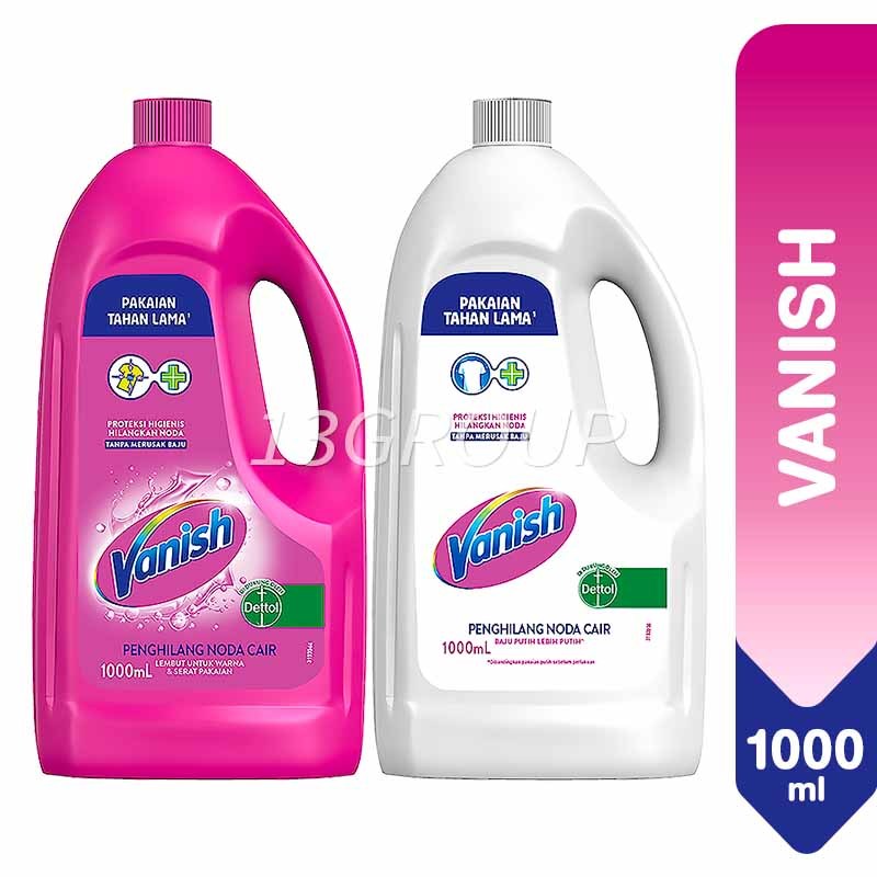 Vanish Liquid Pink White Fabric Stain Remover, 1000ml | Shopee Singapore