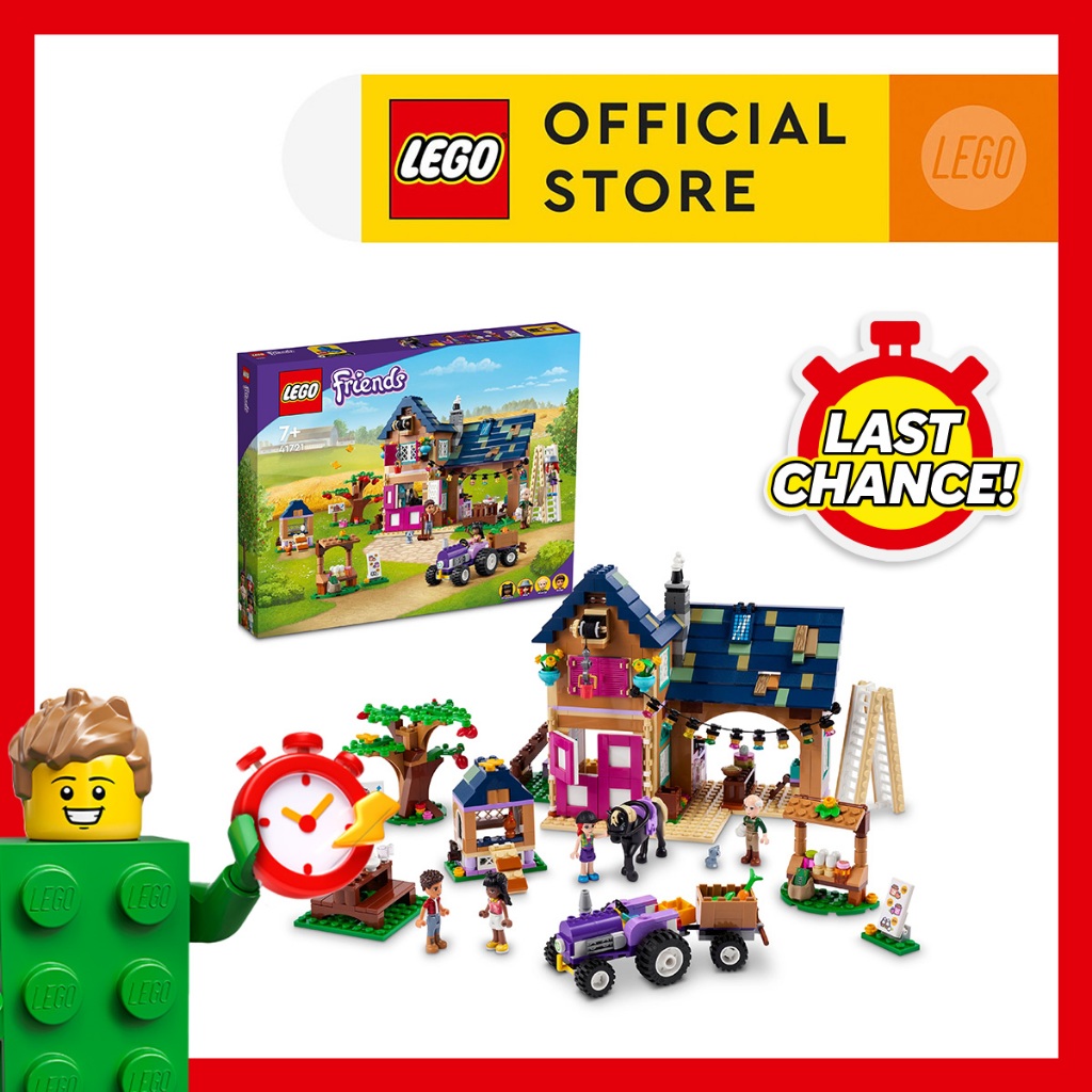 LEGO® Friends 41721 Organic Farm Building Kit (826 Pieces) | Shopee ...