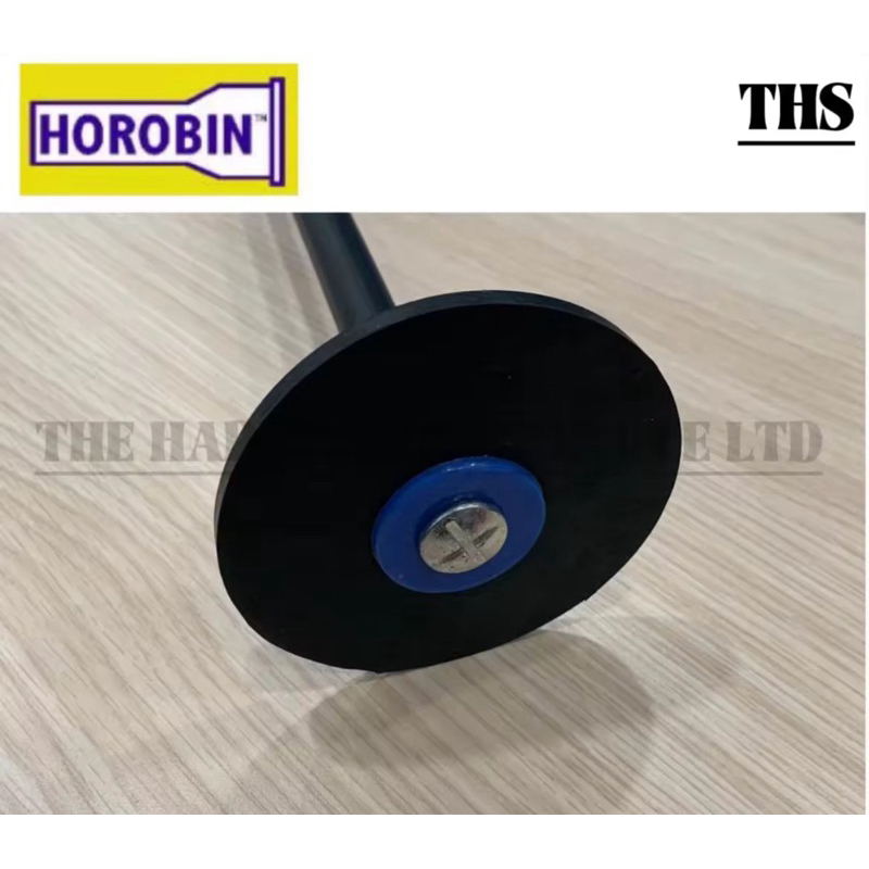 HOROBIN Rod and Disc Set (Rubber Plunger and Drain Rod) - Uses suction ...