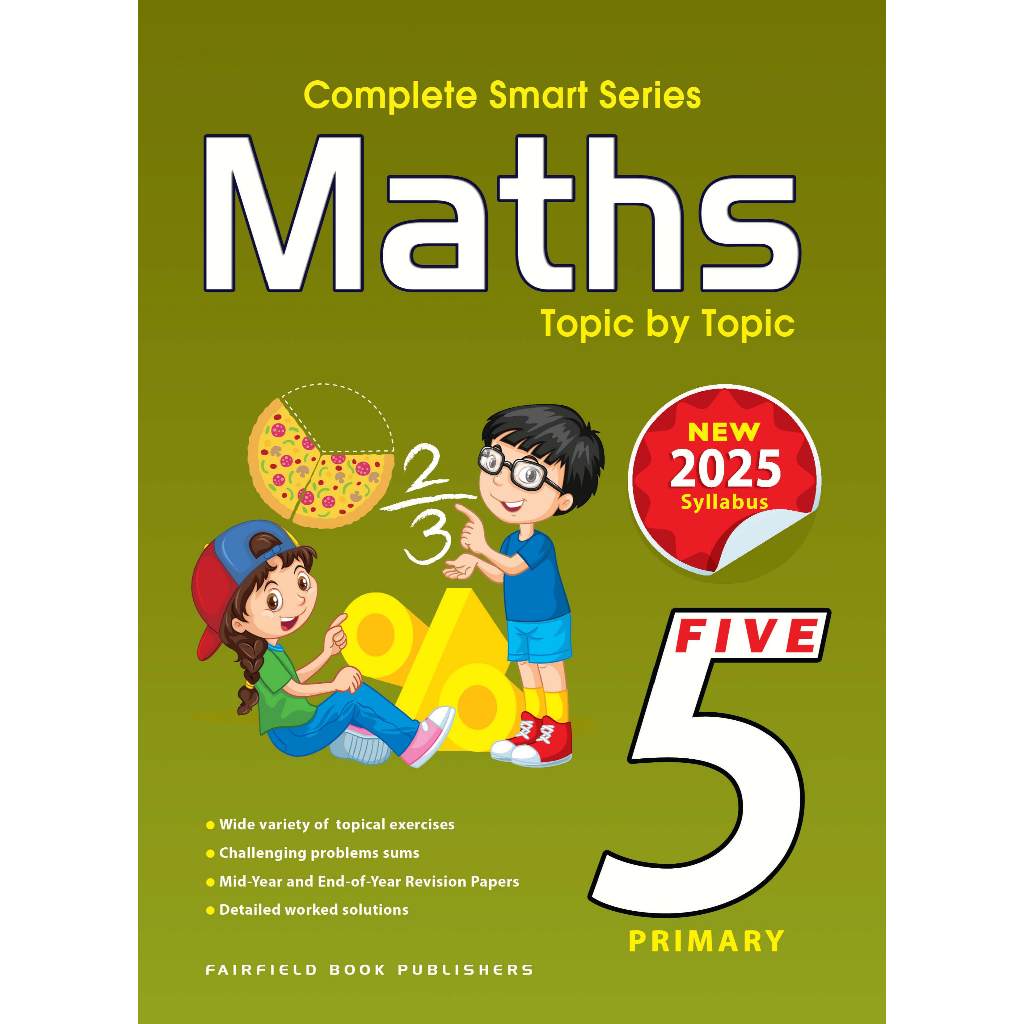 Primary 5 Maths Complete Smart Series 2025 | Shopee Singapore