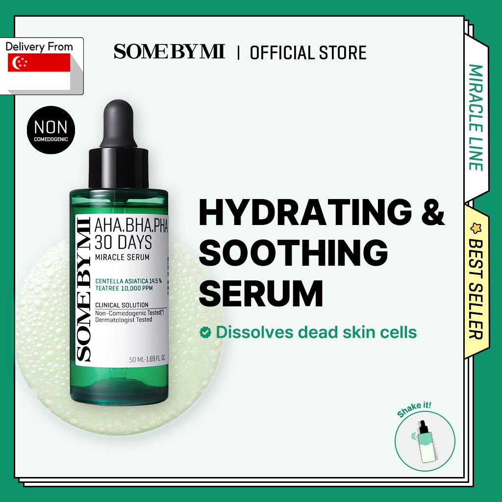 SOMEBYMI AHA.BHA.PHA Moisturizing Miracle Serum, 50ml | Shopee Singapore