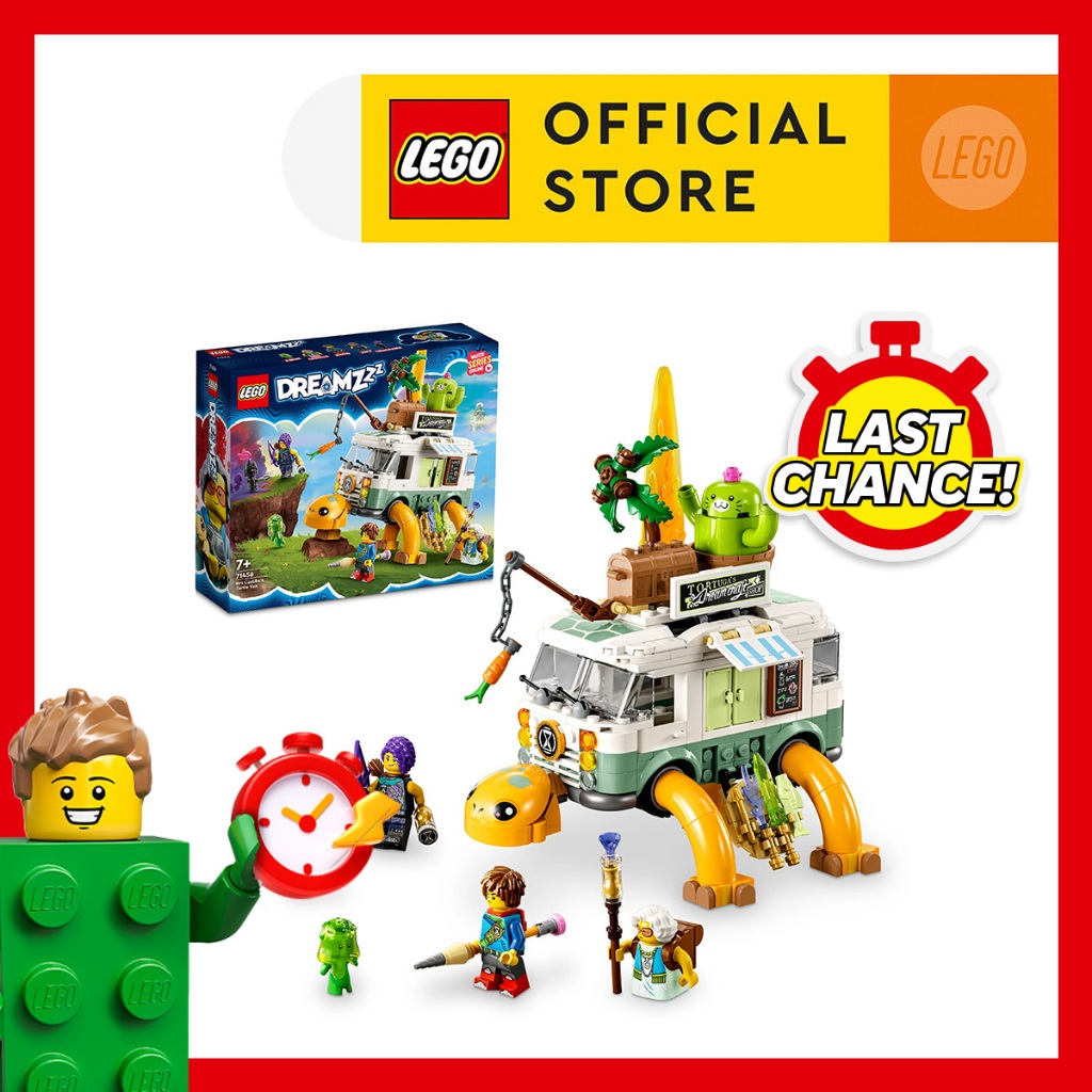 LEGO DREAMZzz 71456 Mrs. Castillo's Turtle Van Building Set Toys (434 ...