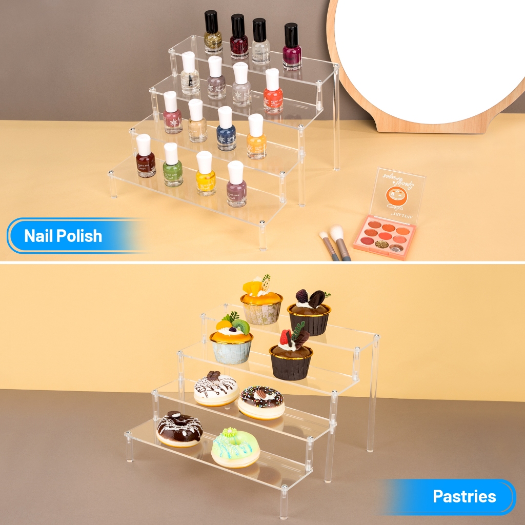 【SG】Acrylic Display Stand / Acrylic Riser Display Stand / Acrylic Toy ...