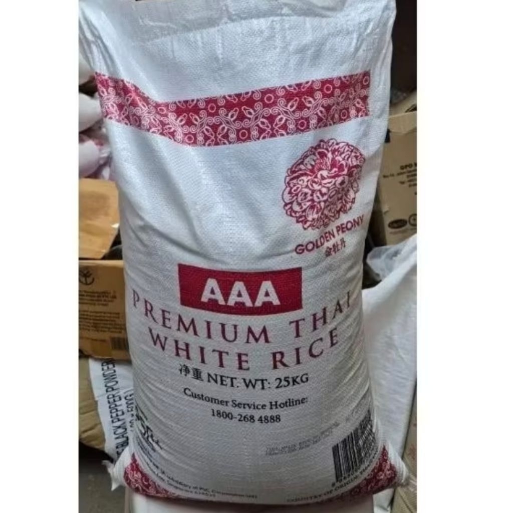 Premium Thai White Rice ( AAA) 25KG | Shopee Singapore