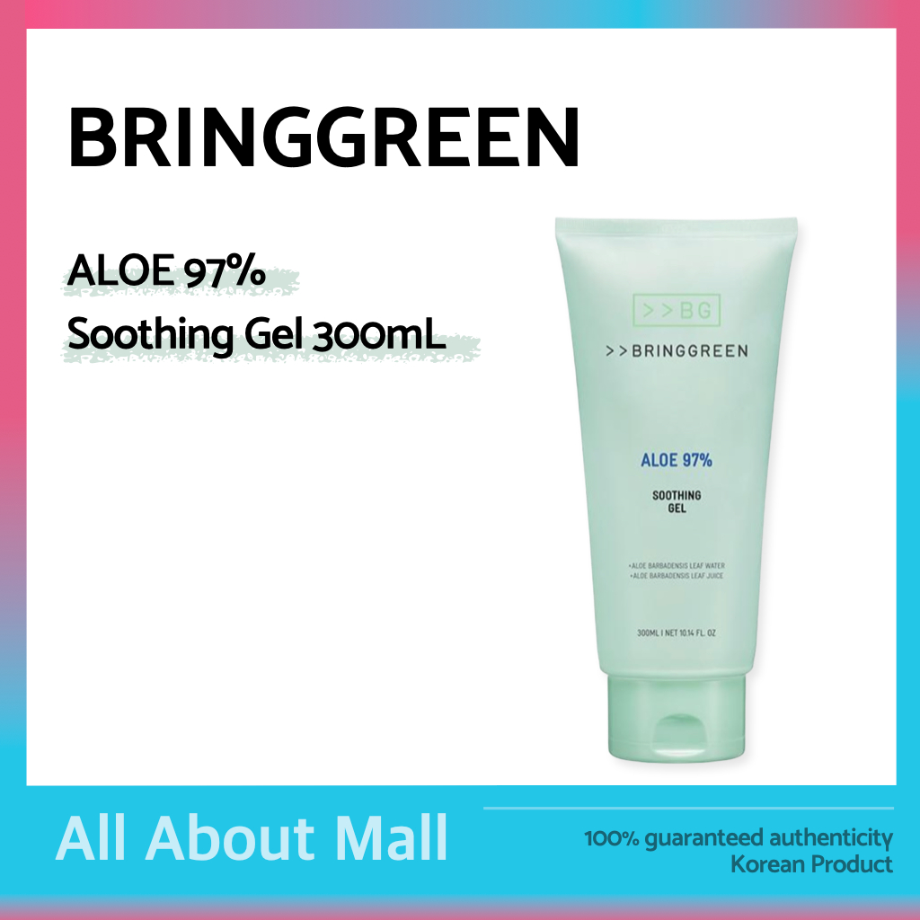 [BRINGGREEN] ALOE 97% Soothing Gel 300mL | Shopee Singapore