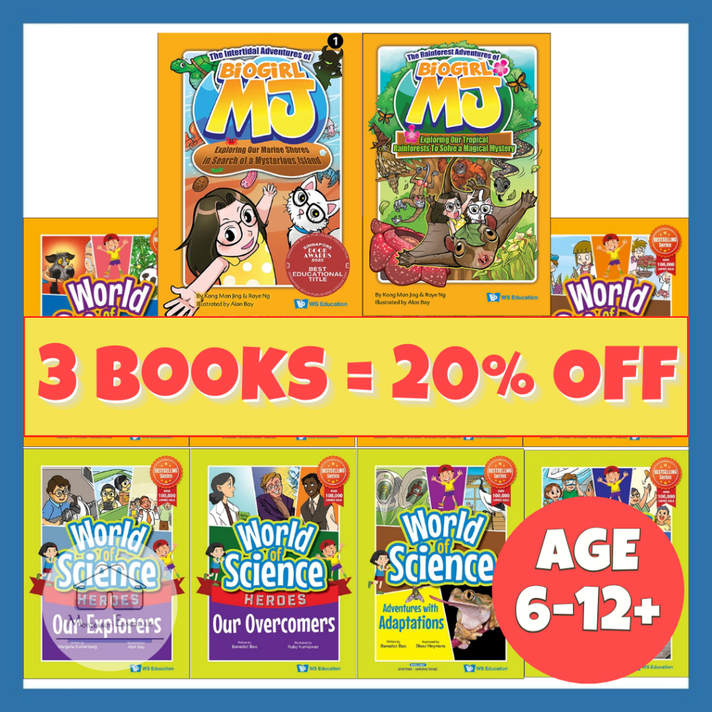 [CLEARANCE] WS World of Science All Single Books Children Science Book ...