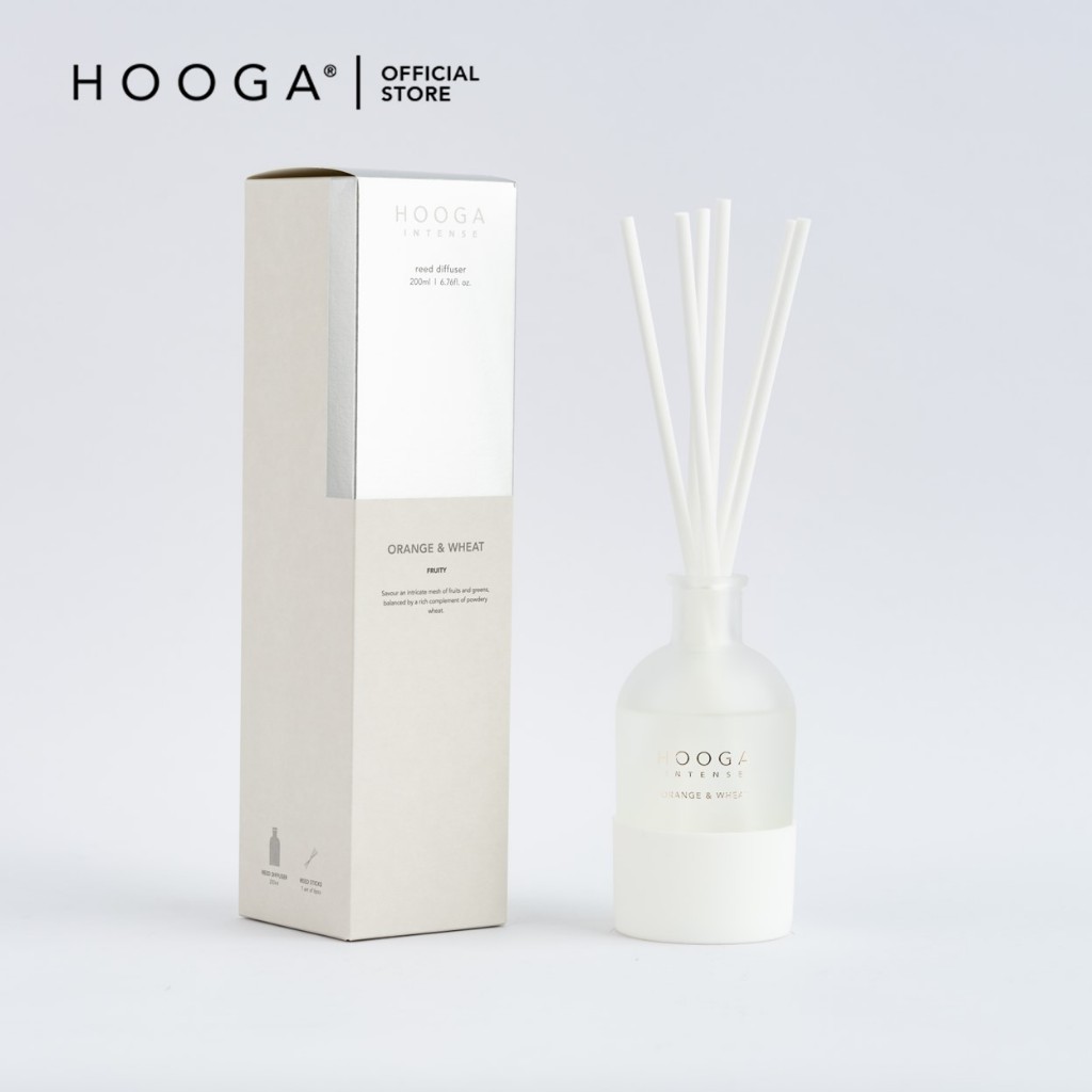 Hooga White Intense Series Reed Diffuser 200ml | Shopee Singapore