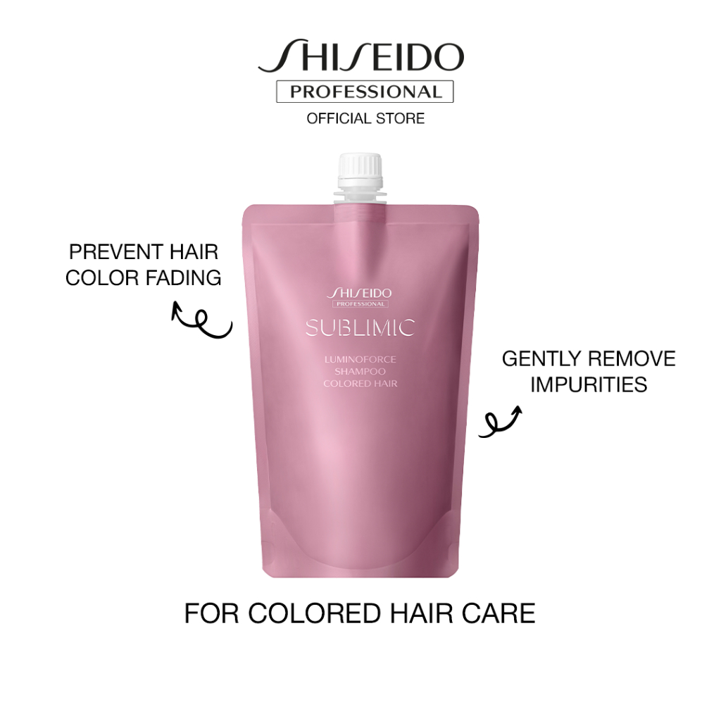 Shiseido Professional Sublimic Luminoforce Shampoo Refill - 450ml