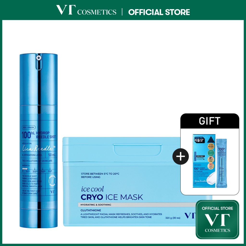 【新品未開封】VT CRYO ICE MASK 15個セット VT] CRYO ICE Cooling Mask 30ea Soothing & Hydrating Skin [Official