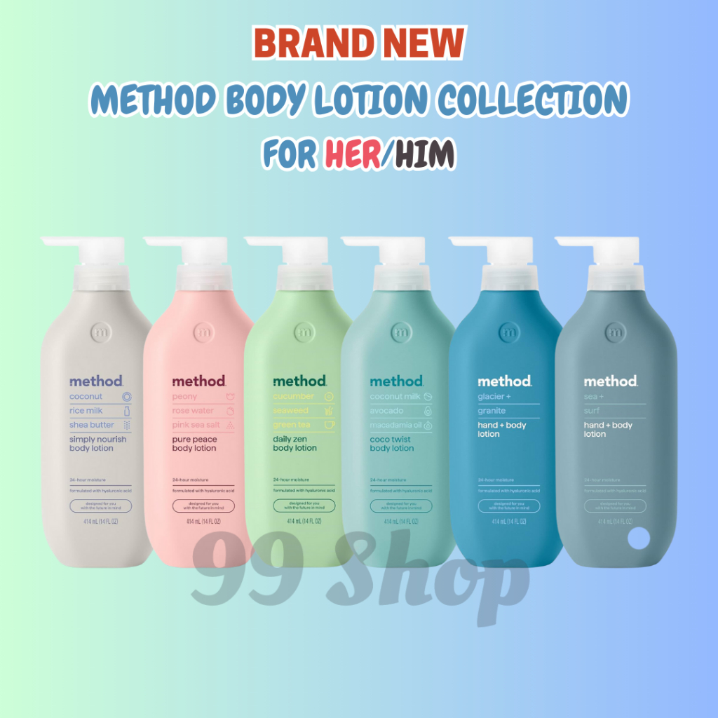 Method Body Lotion 24 Hours of Moisture 14 oz | Shopee Singapore