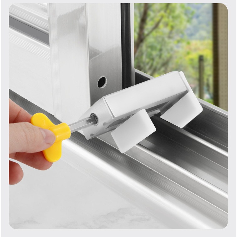 Sliding window lock stopper aluminum alloy safety lock child protection ...