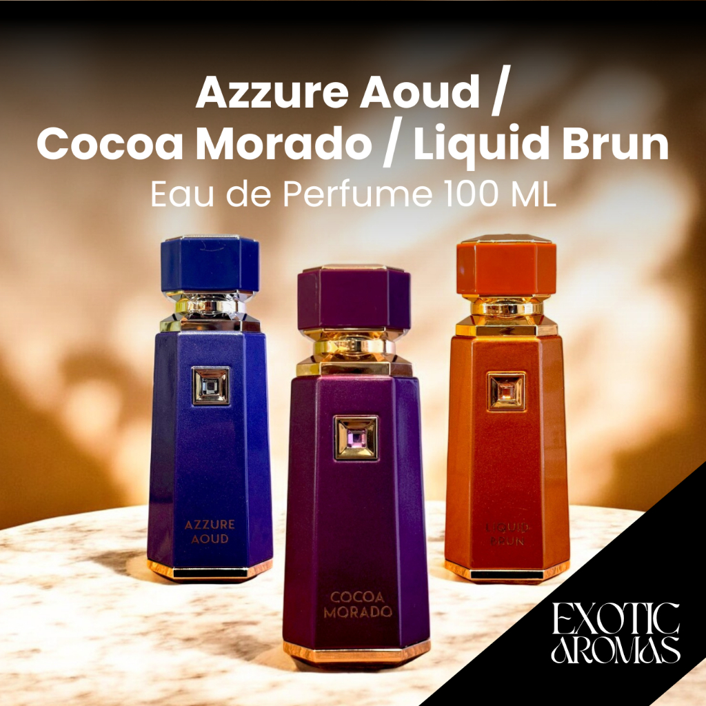 French Avenue Azzure Aoud / Cocoa Morado / Liquid Brun EDP