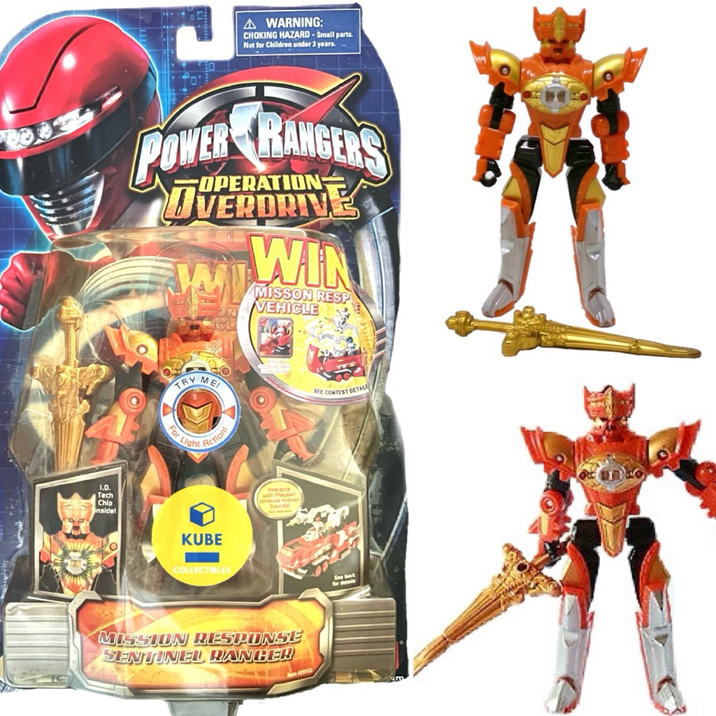Power Rangers Operation Overdrive Series | Sentinel Ranger Figure MOC ...