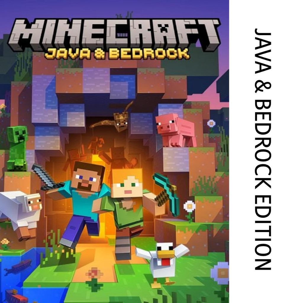 Minecraft Bedrock & Java Edition Digital Key | Shopee Singapore