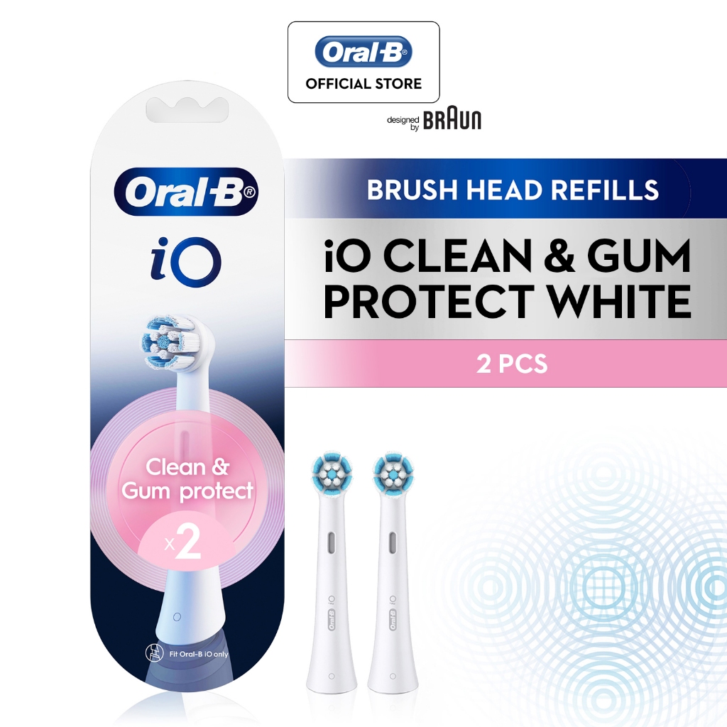 *ORAL B IO CLEAN & GUM PROTECT SENSITIVE BLACK REFILL BRUSH HEADS 4 PACK main image 0