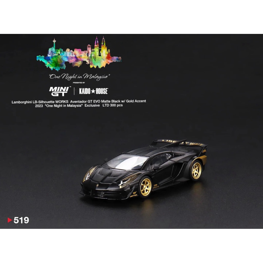519 MINIGT Lamborghini LB-Silhouette Works Aventador GT EVO | 2023