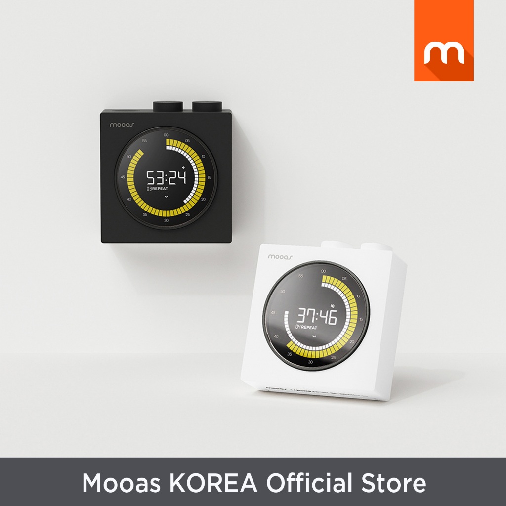 mooas Time Loop Digital Timer, Rechargeable Wireless, LCD Display ...