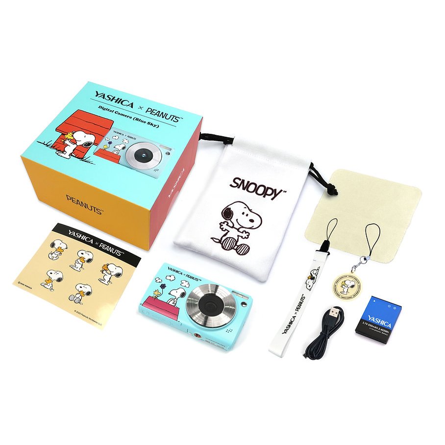 SNOOPY*◡̈⃝ YASHICA x Peanuts Snoopy Digital Camera | Shopee Singapore