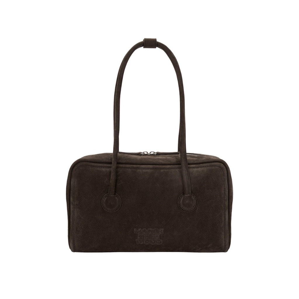 ☆MARGE SHERWOOD☆ HEART HALF ZIPPER WALLETSILVER LOGO2color Margesherwood for Women FW25 Collection | SSENSE