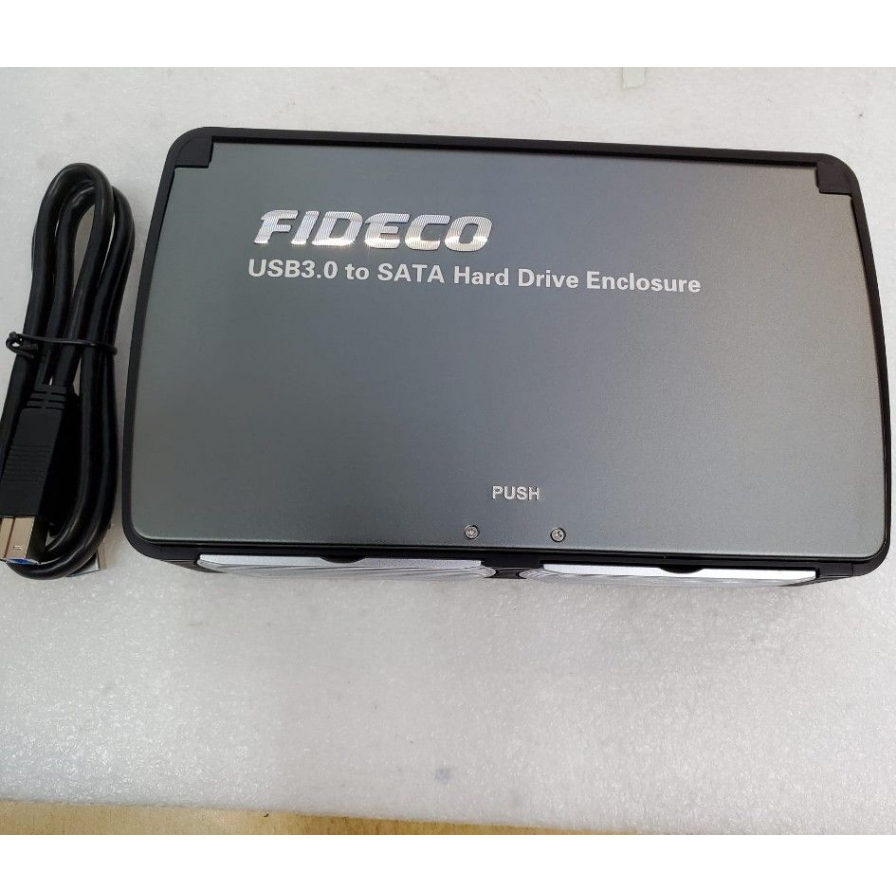 FIDECO USB 3.0 to SATA Hard Drive Enclosure for 3.5