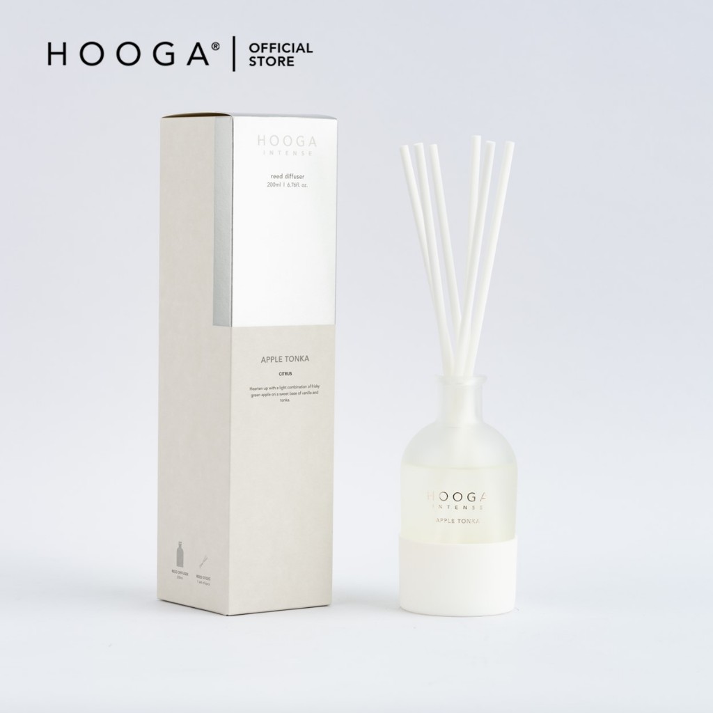 Hooga White Intense Series Reed Diffuser 200ml | Shopee Singapore