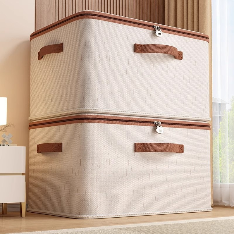 (With lock) waterproof clothing storage box with password lock toy ...