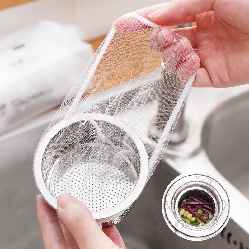 [SG STOCKS] Disposable Kitchen Sink Filter Net – Drain Strainer Net for ...