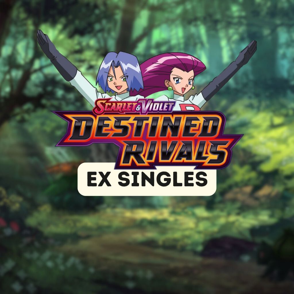 Destined Rivals EX card (SV10) Singles Pokemon Trading Card Game ...