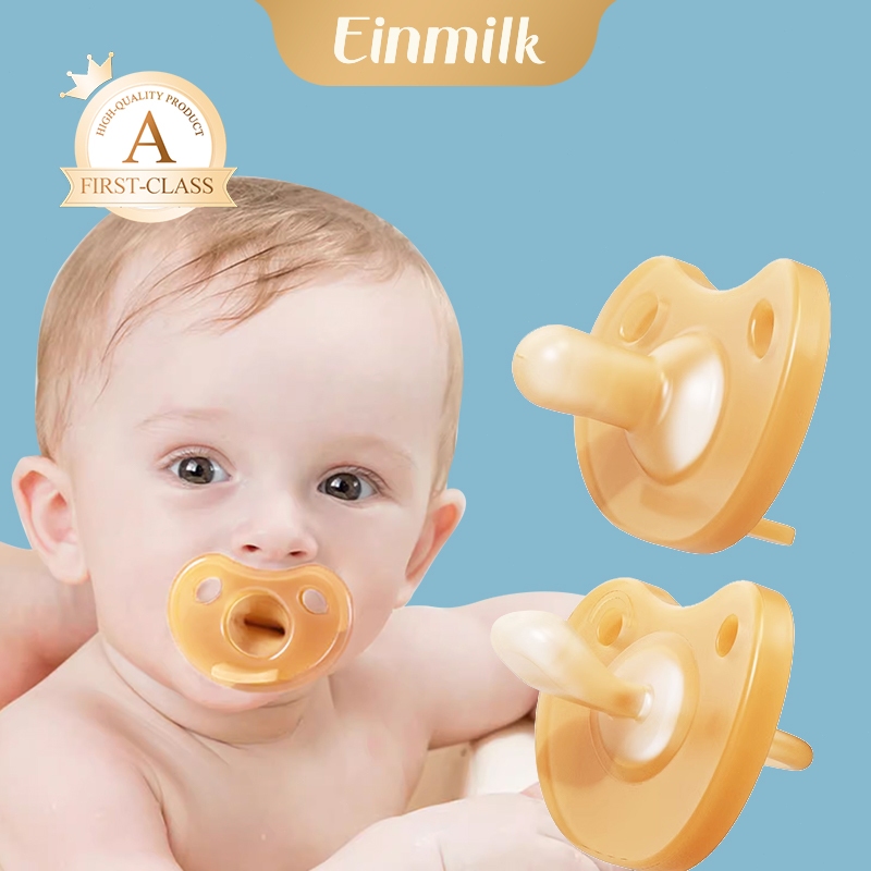 Einmilk Nano Silver Liquid Silicone Baby Pacifier Simulate ...