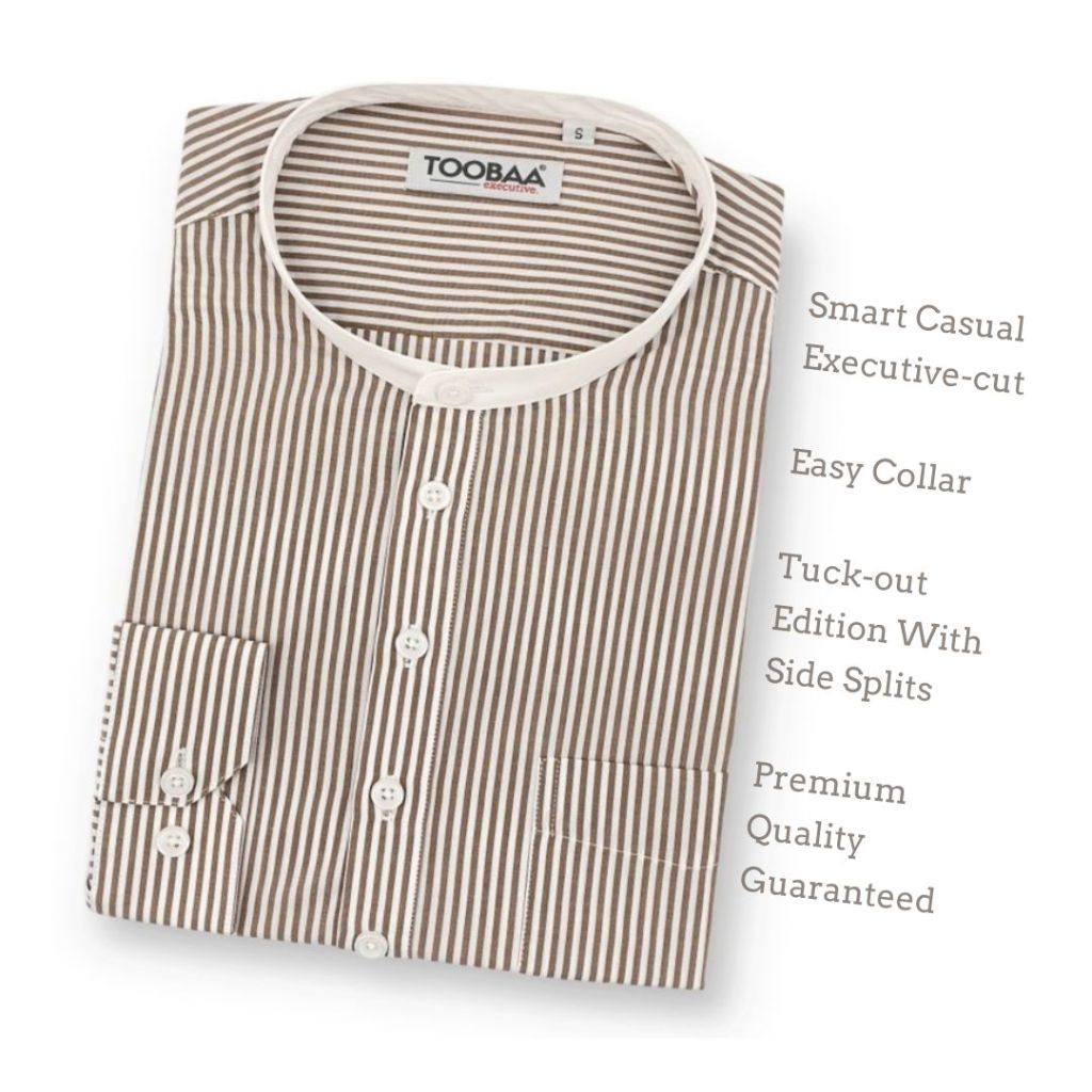 Premium Quality Tuck-out Gentlemen Executive Shirt With Easy Collar ...