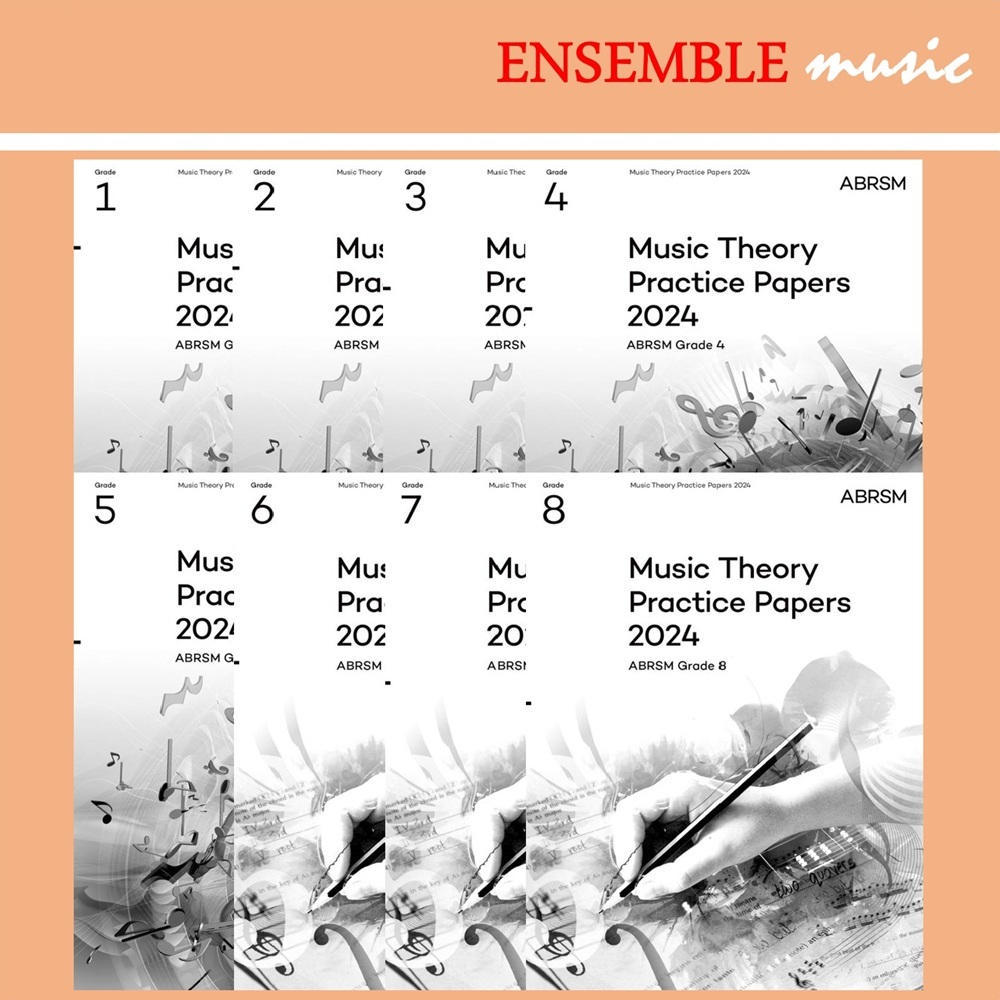 2024 ABRSM Music Theory Practice Papers/Model Answers Grade 1, 2, 3, 4 ...