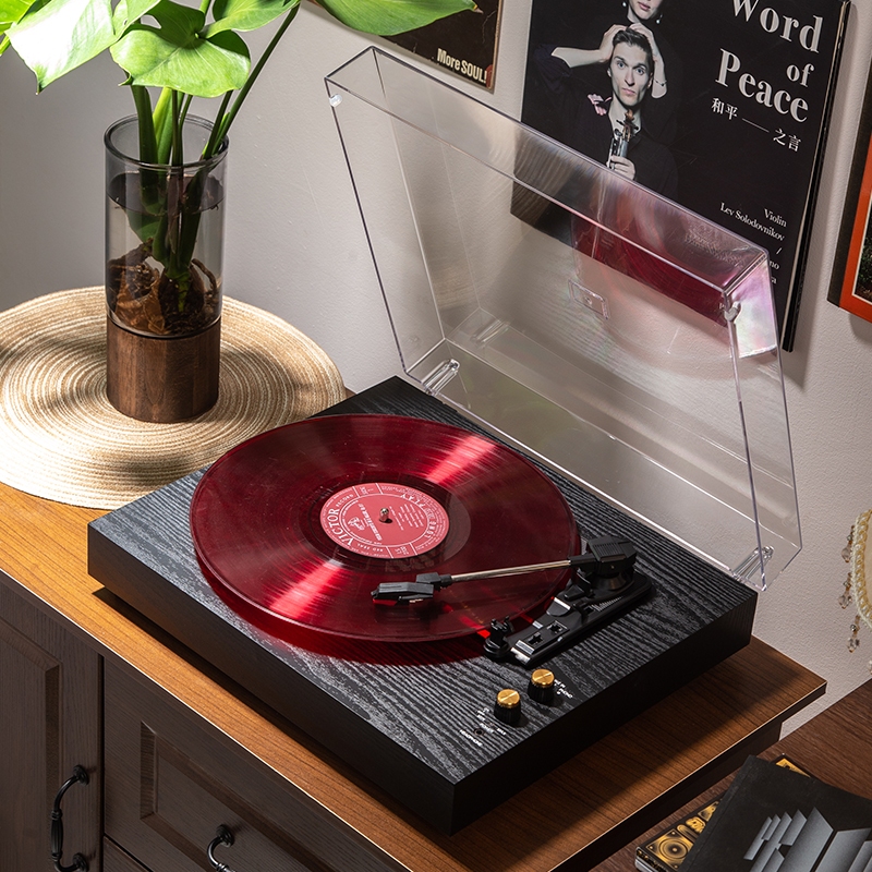 Middix Vinyl Record Player Bluetooth Speaker Retro Turntable