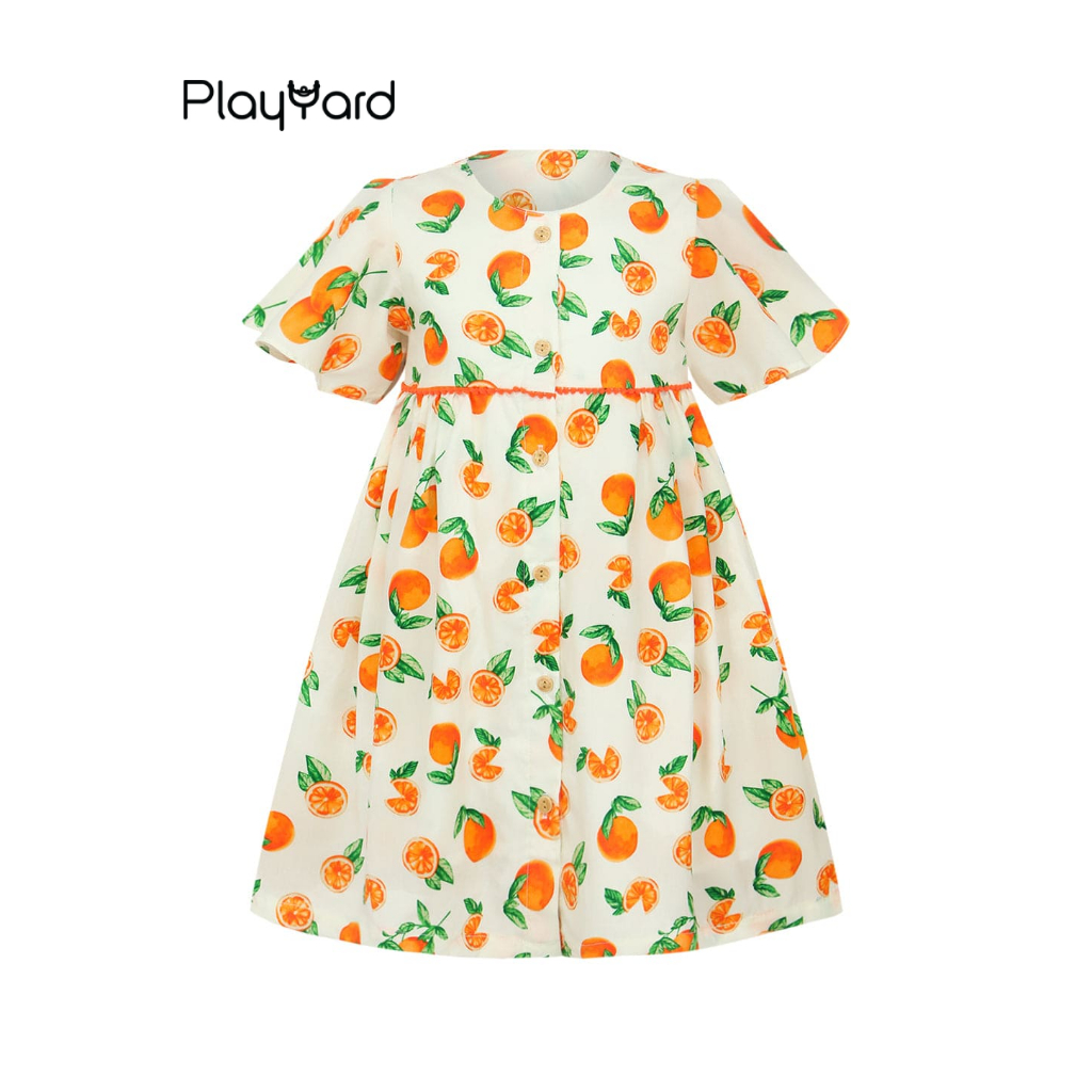 Spaghetti Strap Dresses with Flutter Sleeves Tangerine main image 1